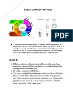 Circular Economy of Nike