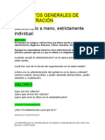 Conceptos Generales de Administración I Unah