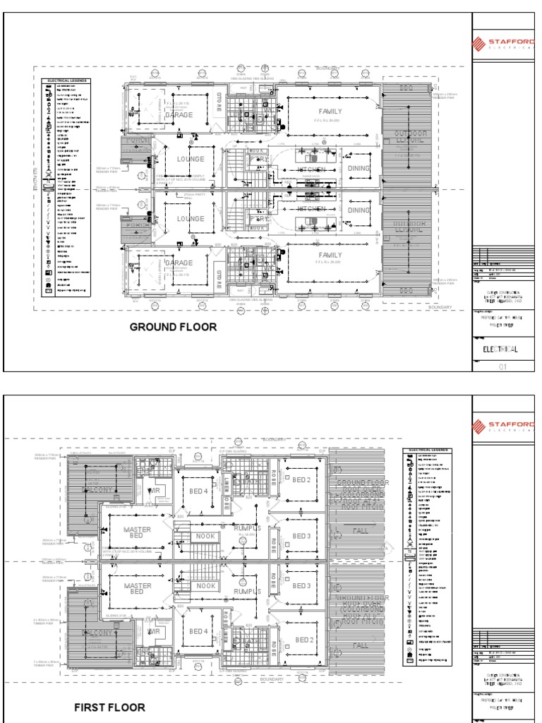 17 Koonawarra ST Villawood Electrical Plans Download Free PDF