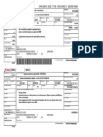 Boleto bancário de financiamento do BNB