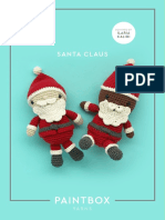 Santa Claus Free Toy Crochet Pattern For Christmas in Paintbox Yarns Cotton Aran by Paintbox Yarns - 2