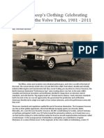 Celebrating 30 Years of The Volvo Turbo, 1981 - 2011