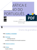 Ensino da gramática portuguesa