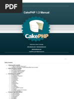 Download Manual CakePHP 1-3 by Shah Musbin SN62281007 doc pdf