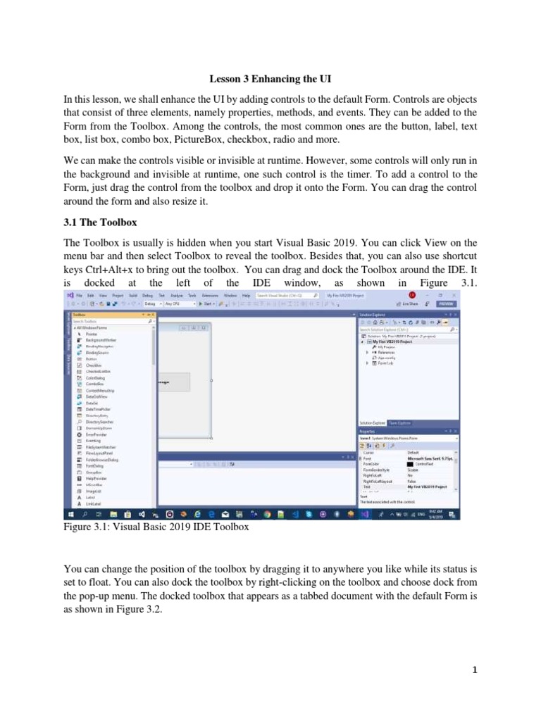 Lesson 3 Enhancing The UI | PDF | Operating System Families | Software