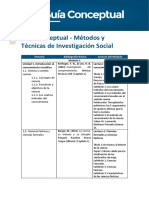 Guía Conceptual - Plantilla - MÉTODOS Y TÉCNICAS DE INVESTIGACIÓN SOCIAL...