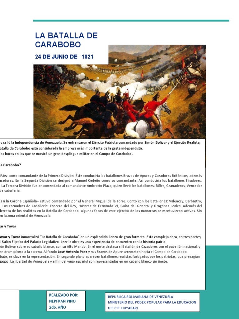 Batalla de Carabobo | PDF