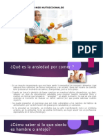 Recomendaciones Nutricirecomendacion Nutricionalonales....