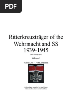 Download Ritterkreuztrger of the Wehrmacht and SS 1939-1945 Vol I by JohnWinner SN62282156 doc pdf