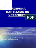 Trgovina Hartijama Od Vrednosti