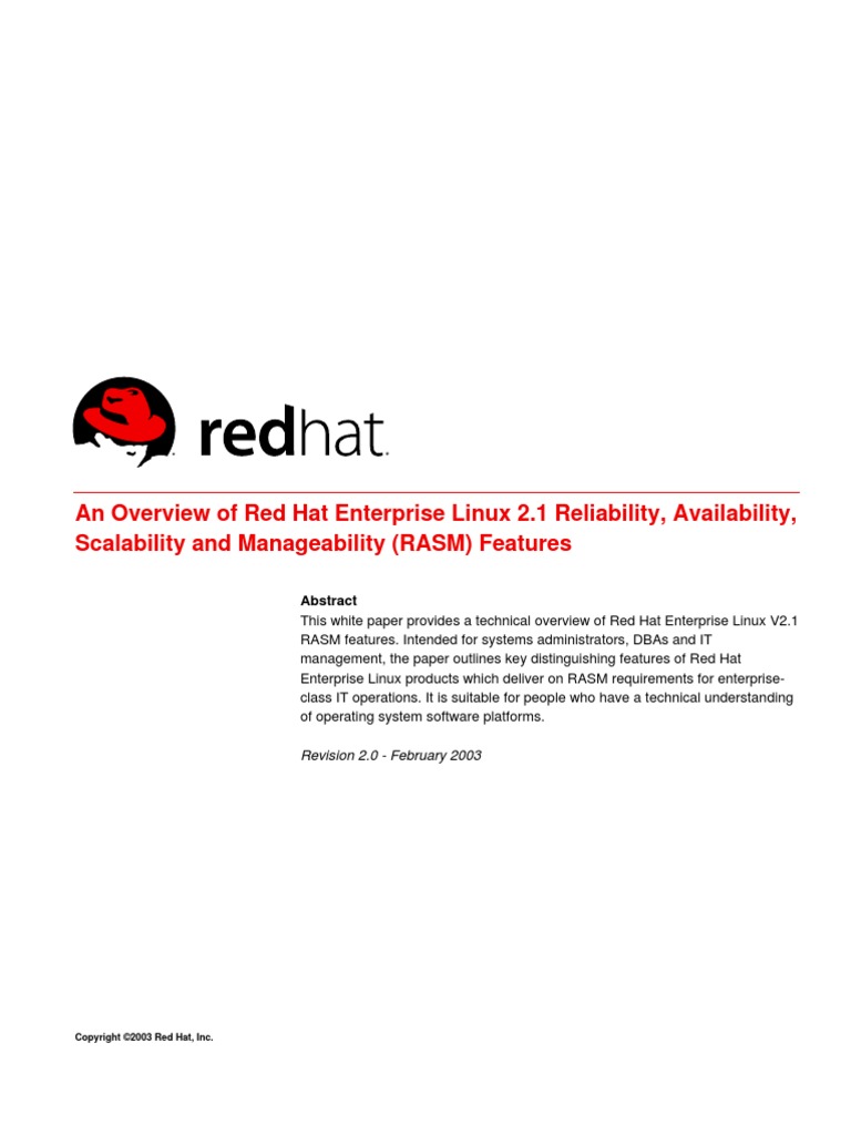 (Redhat) Linux Important Stuff | PDF | Computer Cluster | Red Hat
