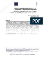 O direito à educação em tempos de pandemia