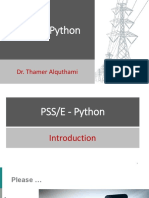 PSSE Python Training Material