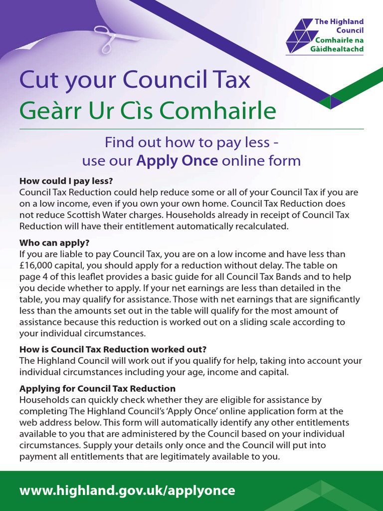 Cut Your Council Tax 2020 PDF Welfare Taxes