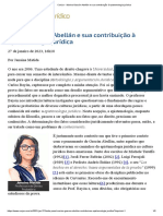 (27.01) - Marina Gascón Abellán e Sua Contribuição À Epistemologia Jurídica