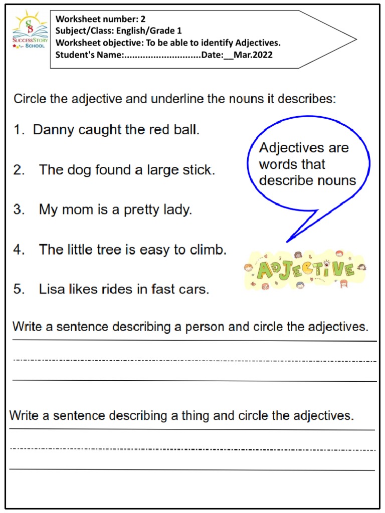 Adjectives 2 Pdf