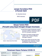 Pelaksanaan Surveilans Di Rumah Sakit - Dr. Mushtofa Kamal - WHO