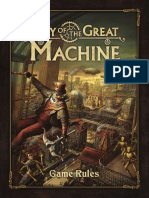 City of The Great Machine - Livre de Règles