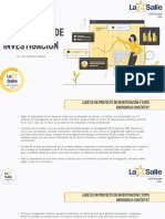 Estructura Del Proyecto de Investigación