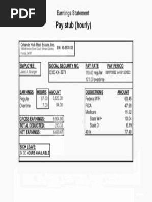 PayStub JARED