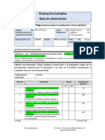 Ejemplo Evaluacion Formativa Guía de Observación