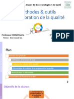 Méthodes & Outils D'amélioration de La Qualité - 1ère Séance