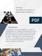 Effect of Exercise On Alcohol Abuse Behavior.