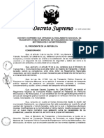 Decreto Supremo #055-2010-MTC