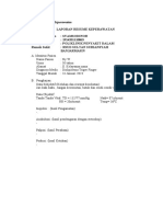 Format Resume Keperawatan Poli Penyakit Dalam Hari Selasa 24