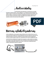 Muelles Helicoidales y Barras Estabilizadoras