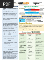 Algebra: University of St. La Salle College of Engineering Engineering ...