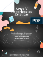 Artes y Experiencias Estéticas