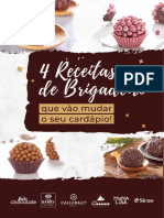 4 Receitas de Brigadeiro