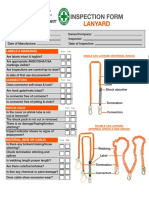 Inspection Form Lanyard