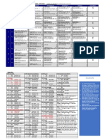 Timetable 2022-2023