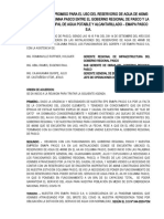 Acta de Compromiso de Prueba de Reservorio