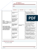 Recolección de Datos-BDI