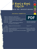 Programa de Investidura - RIGEL