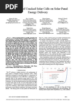 The Impact of Cracked Solar Cells On Solar Panel Energy Delivery