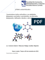 Tarea 12 Química Arancelaria