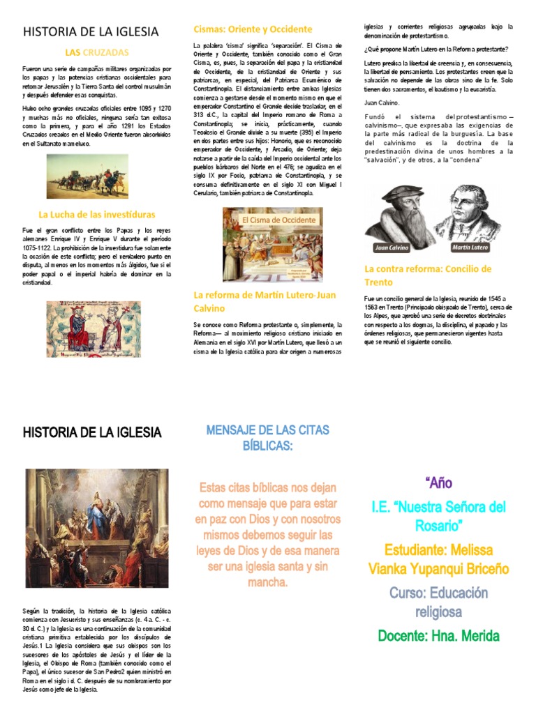 Historia de La Iglesia | PDF | imperio Bizantino | protestantismo