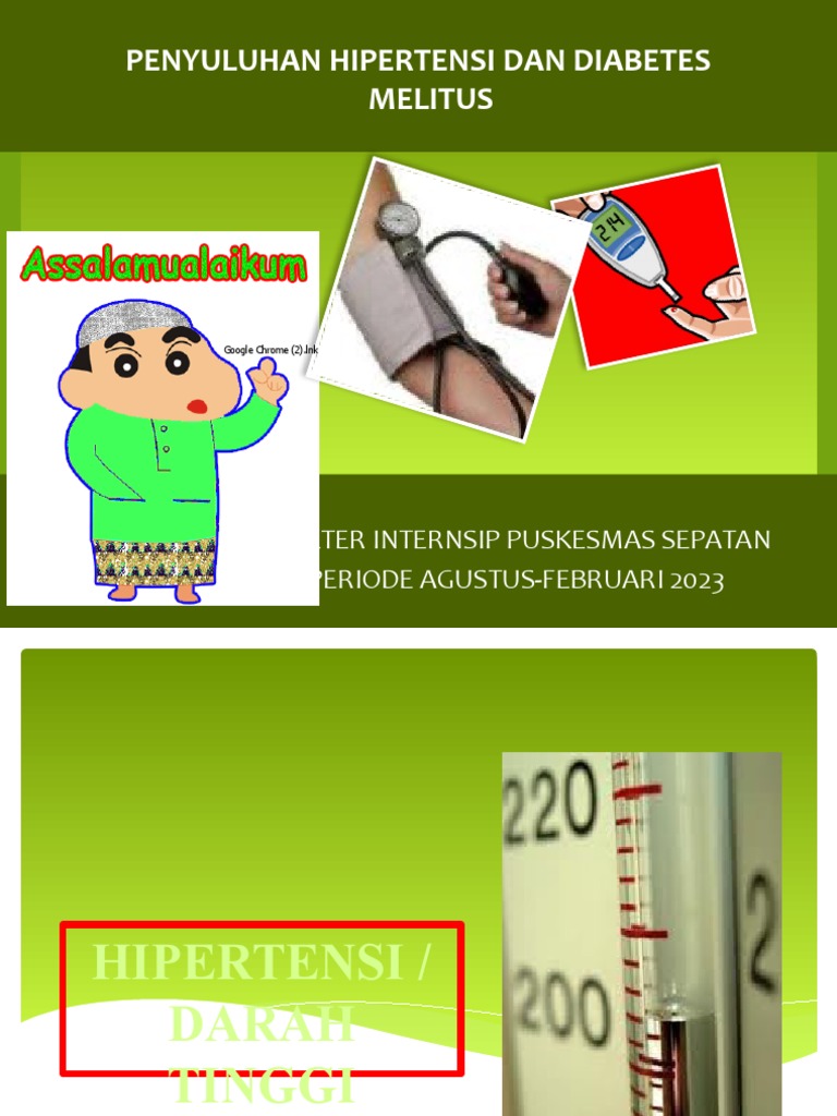 Penyuluhan DM Dan HT | PDF | Kesehatan Holistik