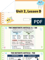Lesson D - Unit 2