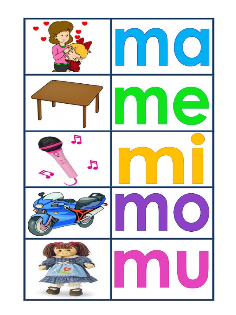 Letra M | PDF