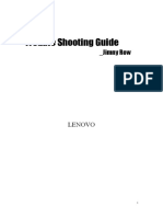 Troubleshooting Guide for Lenovo Jimny Row