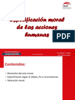 Diapositivas - Especificación Moral de La Acción Voluntaria