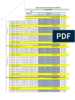 Jadwal Pelajaran Semester 2