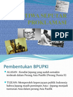 Peristiwa Seputar Proklamasi