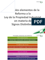 Elementos de La Reforma de Signos Distintitvos