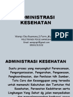 Administrasi Kesehatan